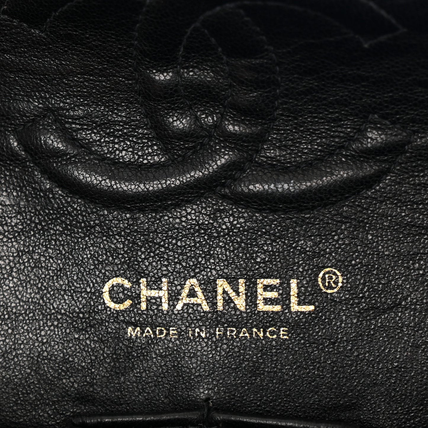 Caviar Quilted Small Double Flap Black