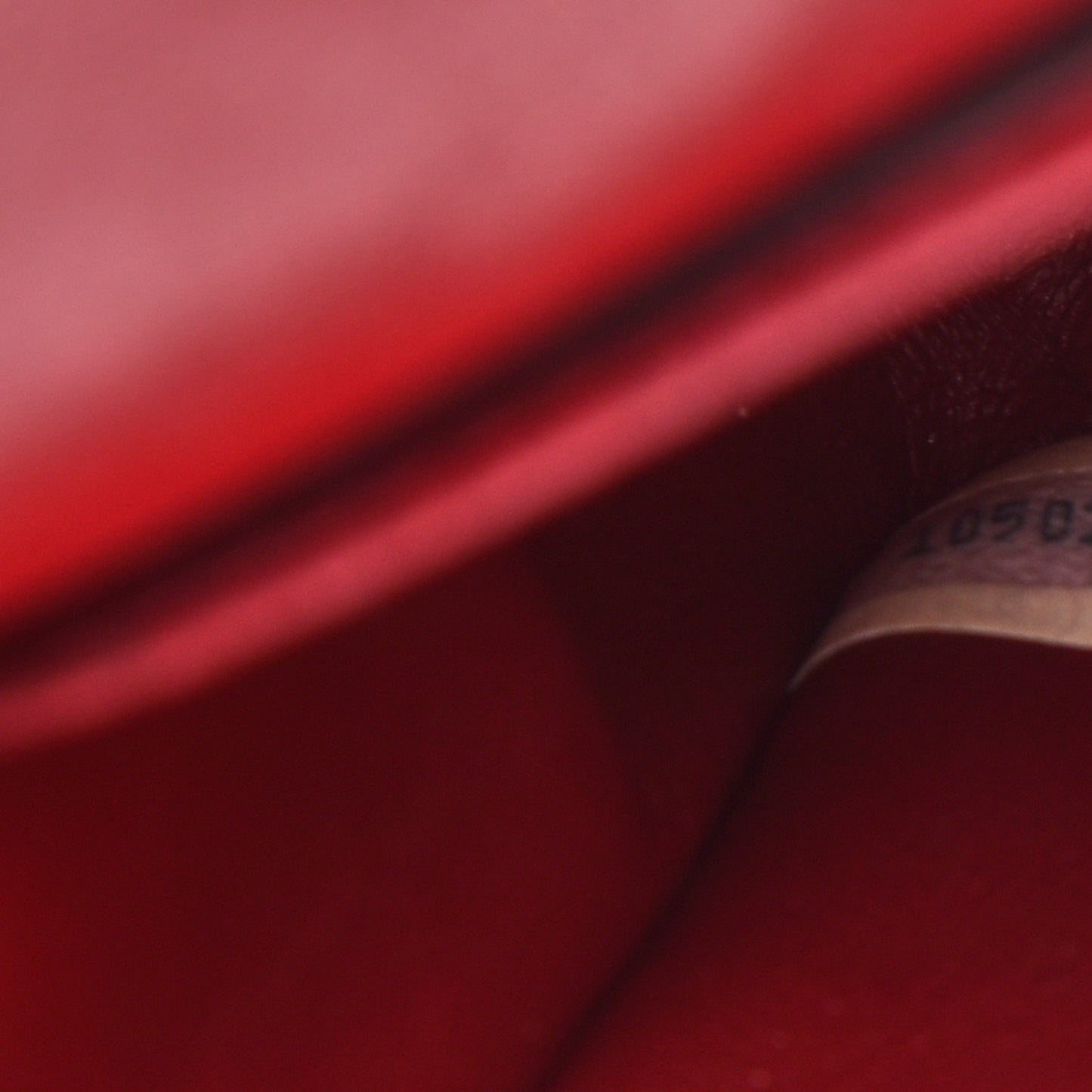 Lambskin Quilted Small Double Flap Red