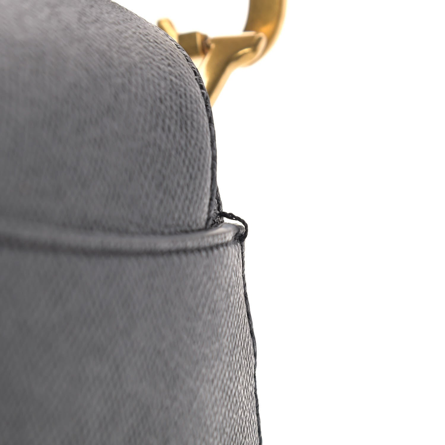 Christian Dior Grained Calfskin Mini Saddle Bag Black 11 of 11