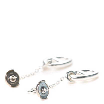 Hermes Sterling Silver Farandole Drop Earrings 3 of 5
