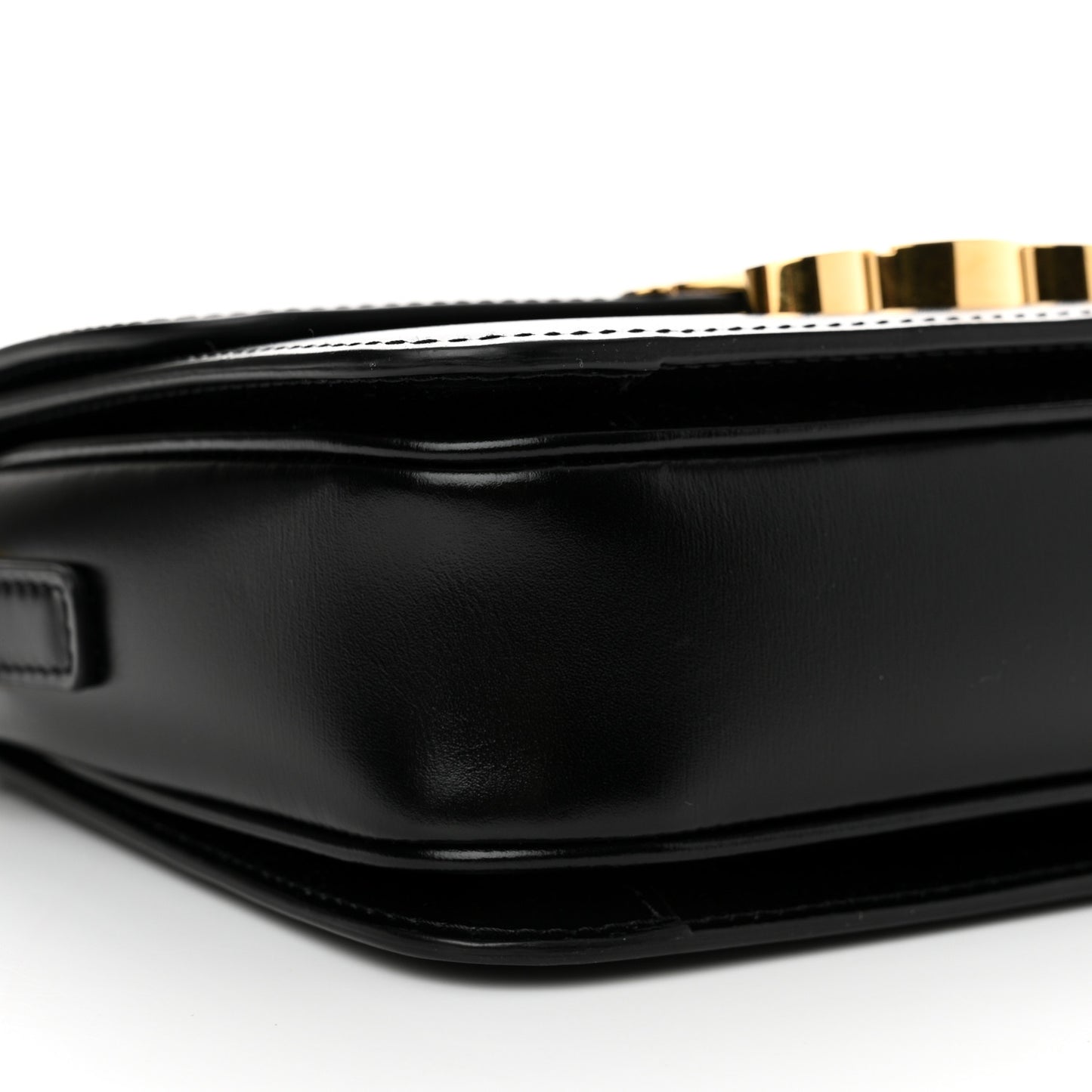 Shiny Calfskin Teen Triomphe Black