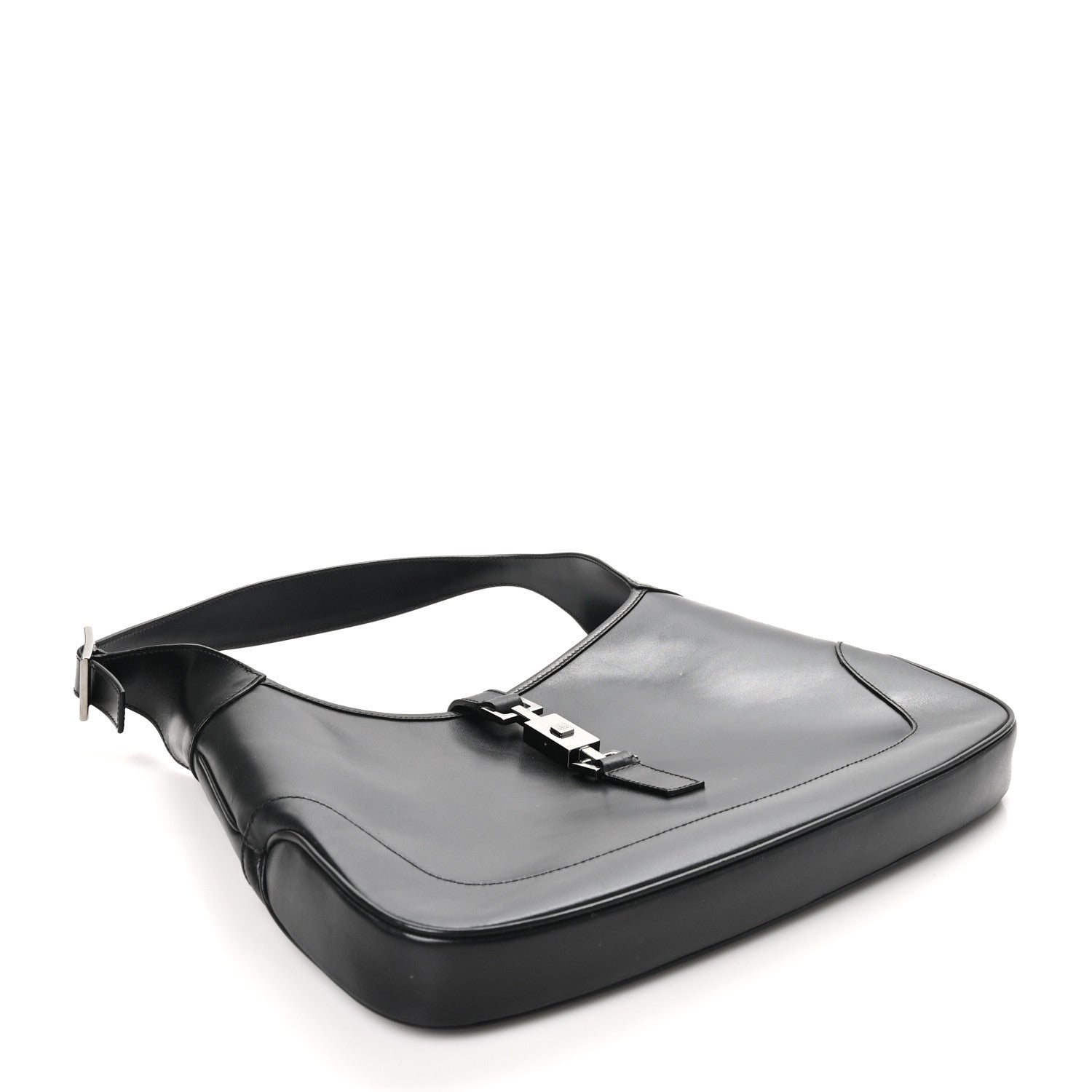 Gucci Calfskin Small Jackie O Hobo Black 4 of 10