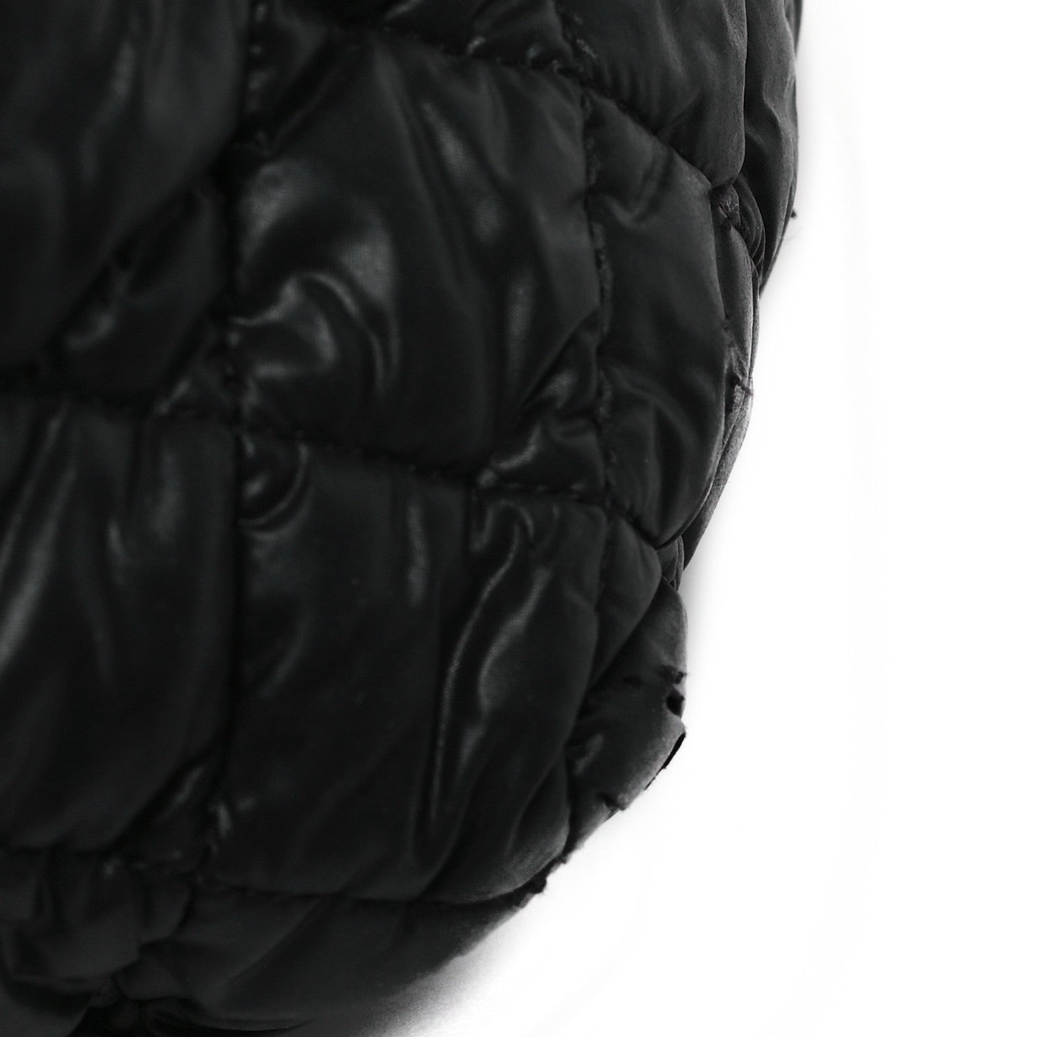 Chanel Nylon Quilted Large Coco Cocoon Tote Black 13 of 14