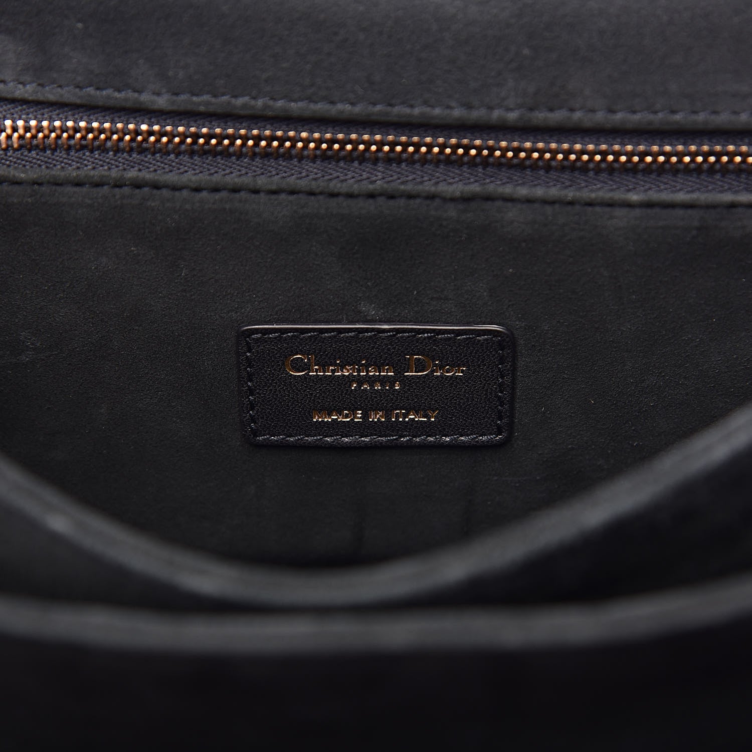 Christian Dior Lambskin 21st Chain Flap Bag Deep Blue 6 of 11