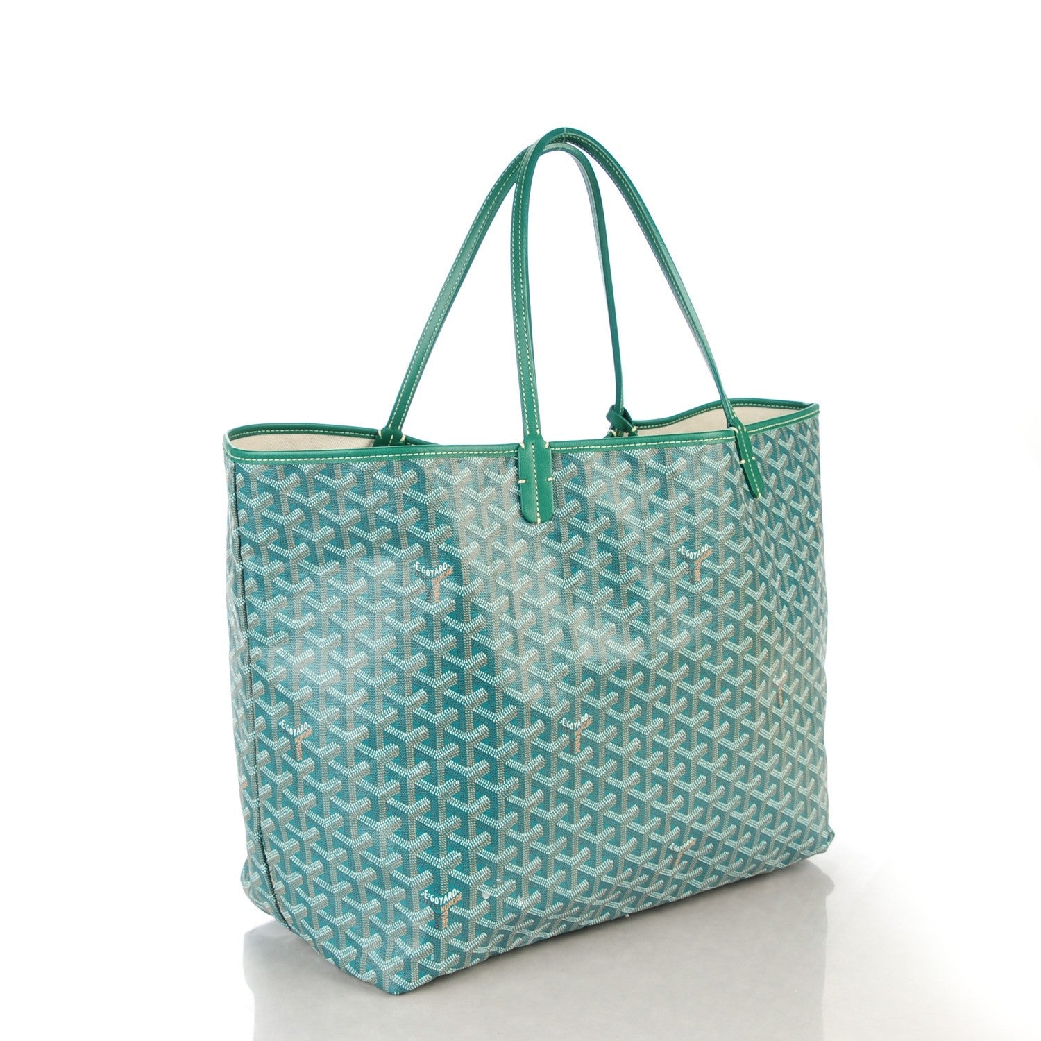 Goyard Goyardine Saint Louis GM Green 3 of 8