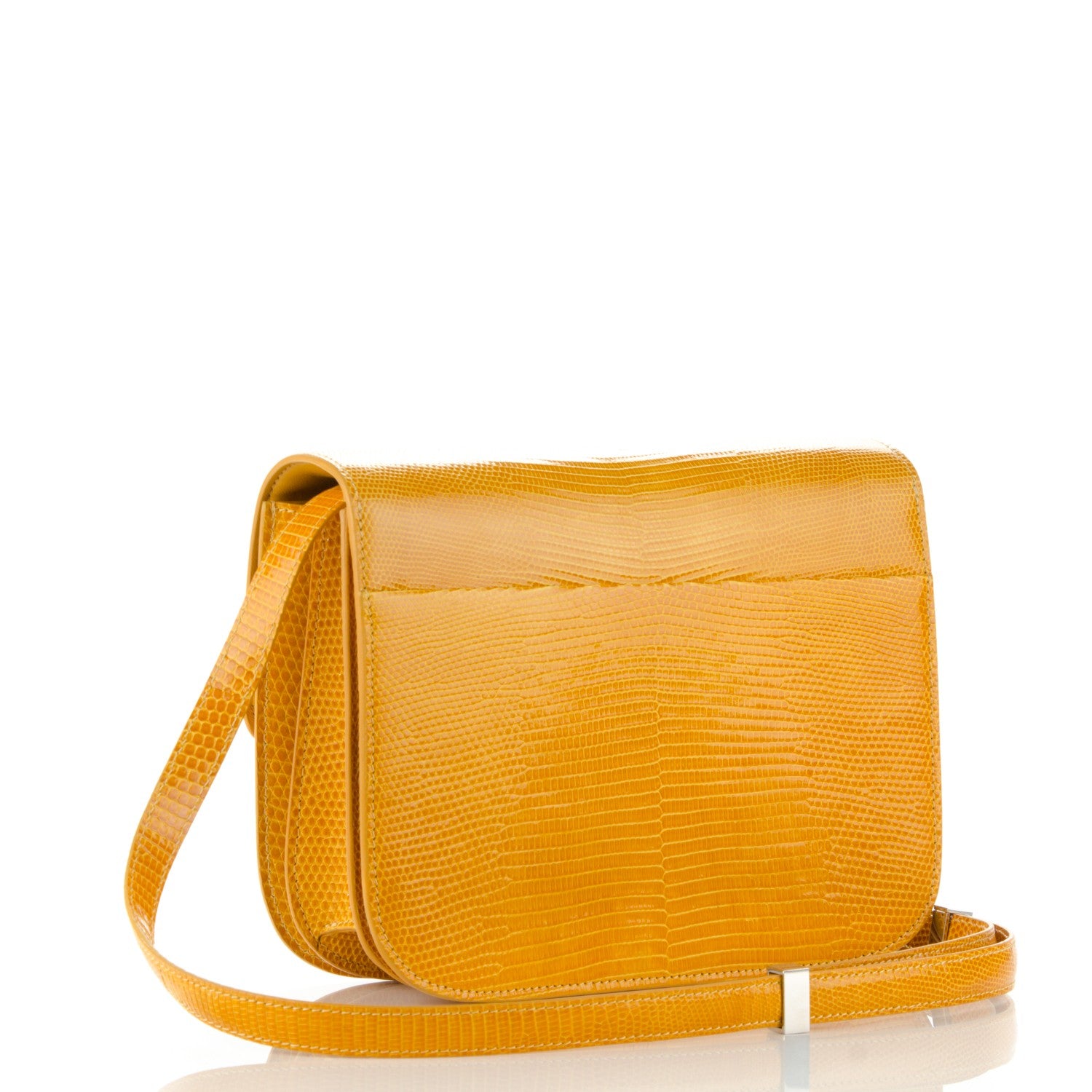 Celine Lizard Medium Classic Box Flap Bag Imperial 3 of 7