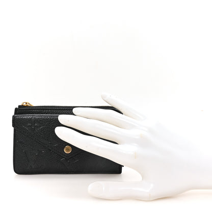 Louis Vuitton Empreinte Recto Verso Card Holder Black 2 of 6