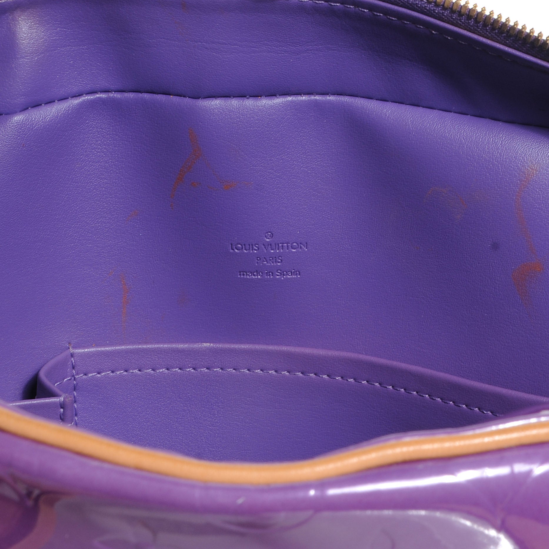 Louis Vuitton Vernis Sutton Purple 6 of 9