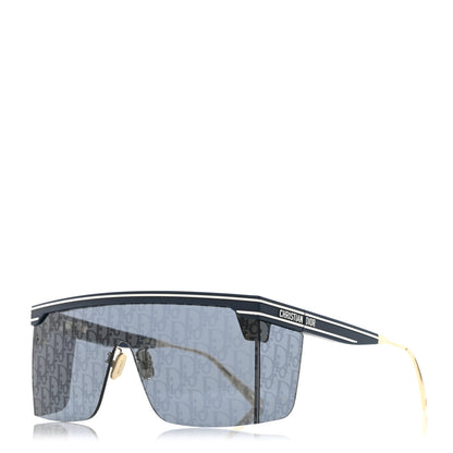Christian Dior Oblique Diorclub M1U Mask Sunglasses Blue 1 of 9