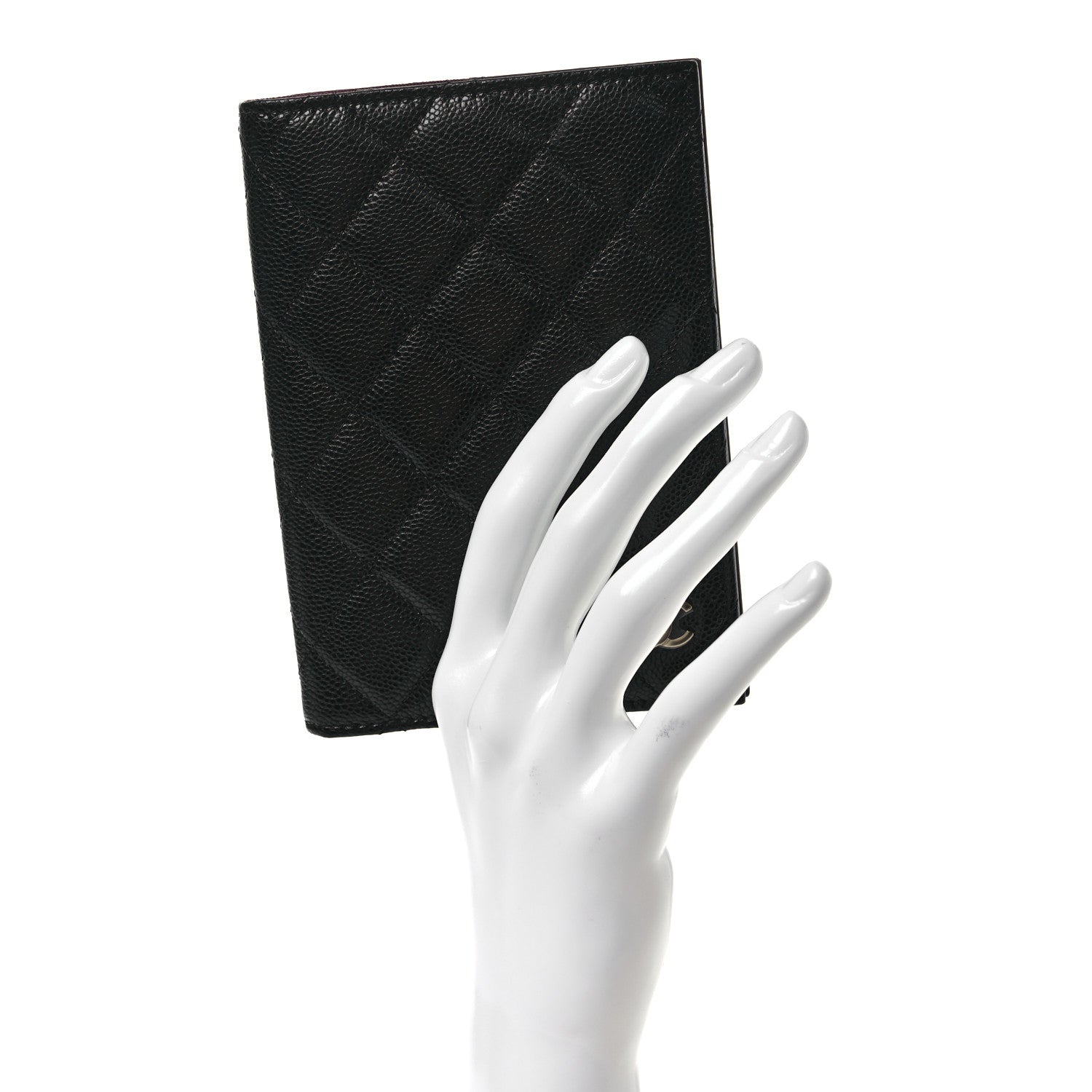 Chanel Caviar Quilted Passport Holder Black 2 of 7