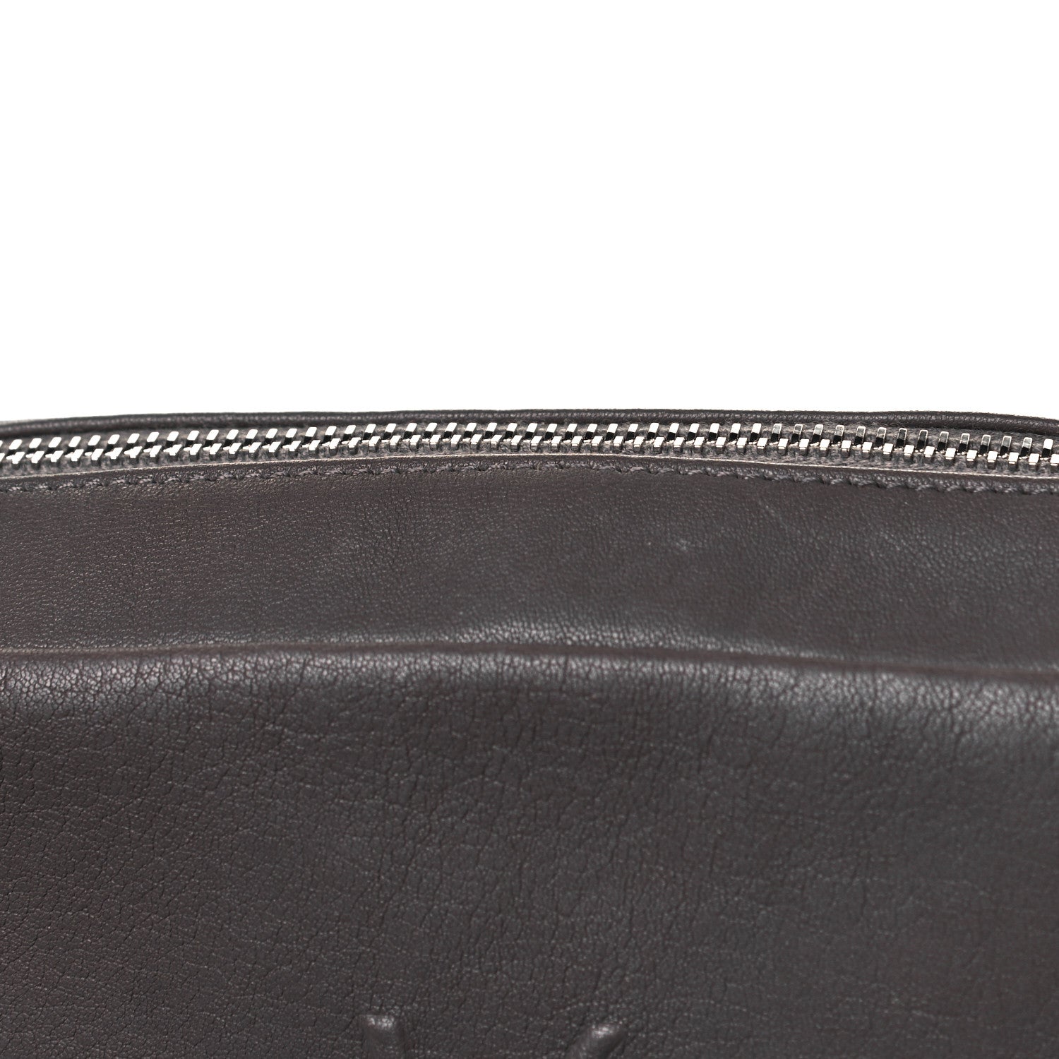 Saint Laurent Calfskin Monogram Small Lou Camera Bag Asphalt 13 of 16