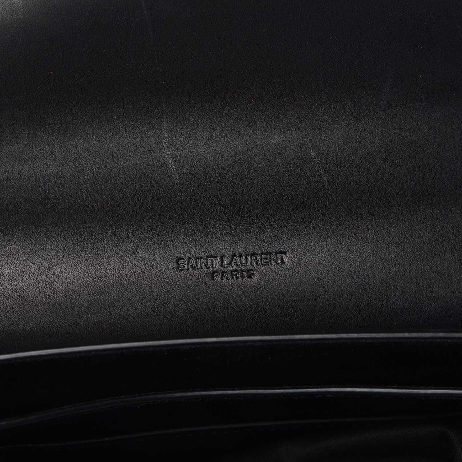 Saint Laurent Smooth Calfskin Classic Monogram Small Kaia Satchel Black 6 of 12