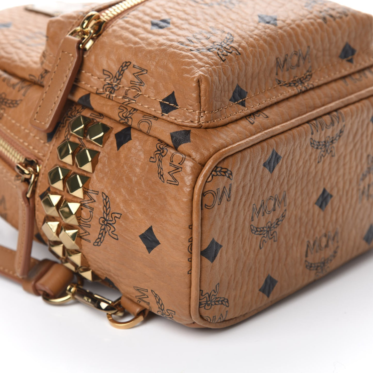 Visetos Side Stud X-Mini Stark Bebe Boo Backpack Cognac