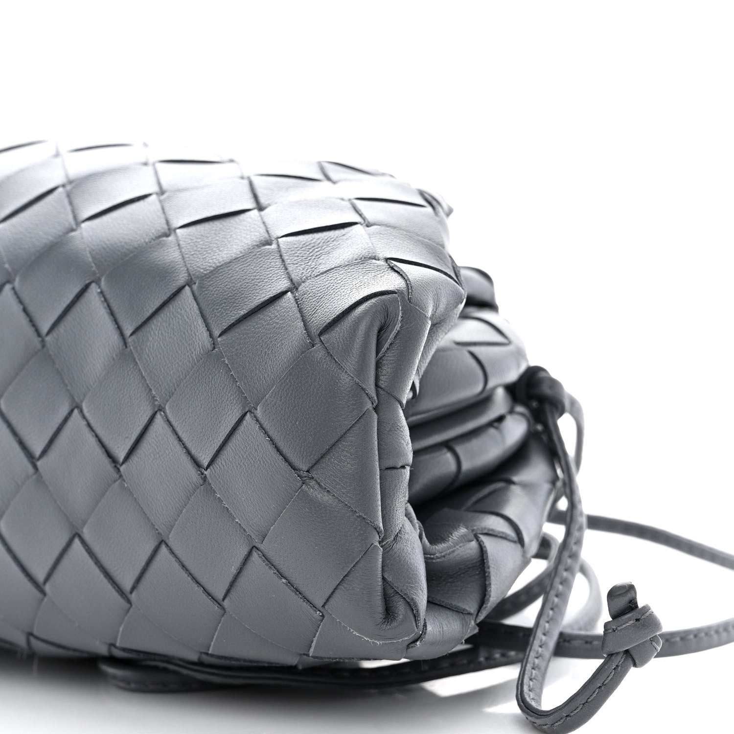 Bottega Veneta Nappa Intrecciato The Mini Pouch Thunder 10 of 10