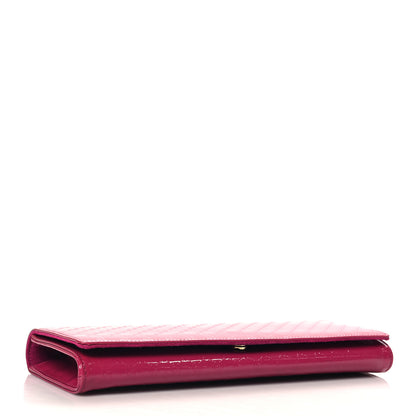Gucci Patent Microguccissima Small Broadway Clutch Peonia Flower 4 of 10