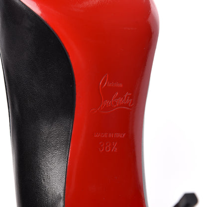 Christian Louboutin Shiny Nappa Decollete 554 85 Pumps 38.5 Black 6 of 9
