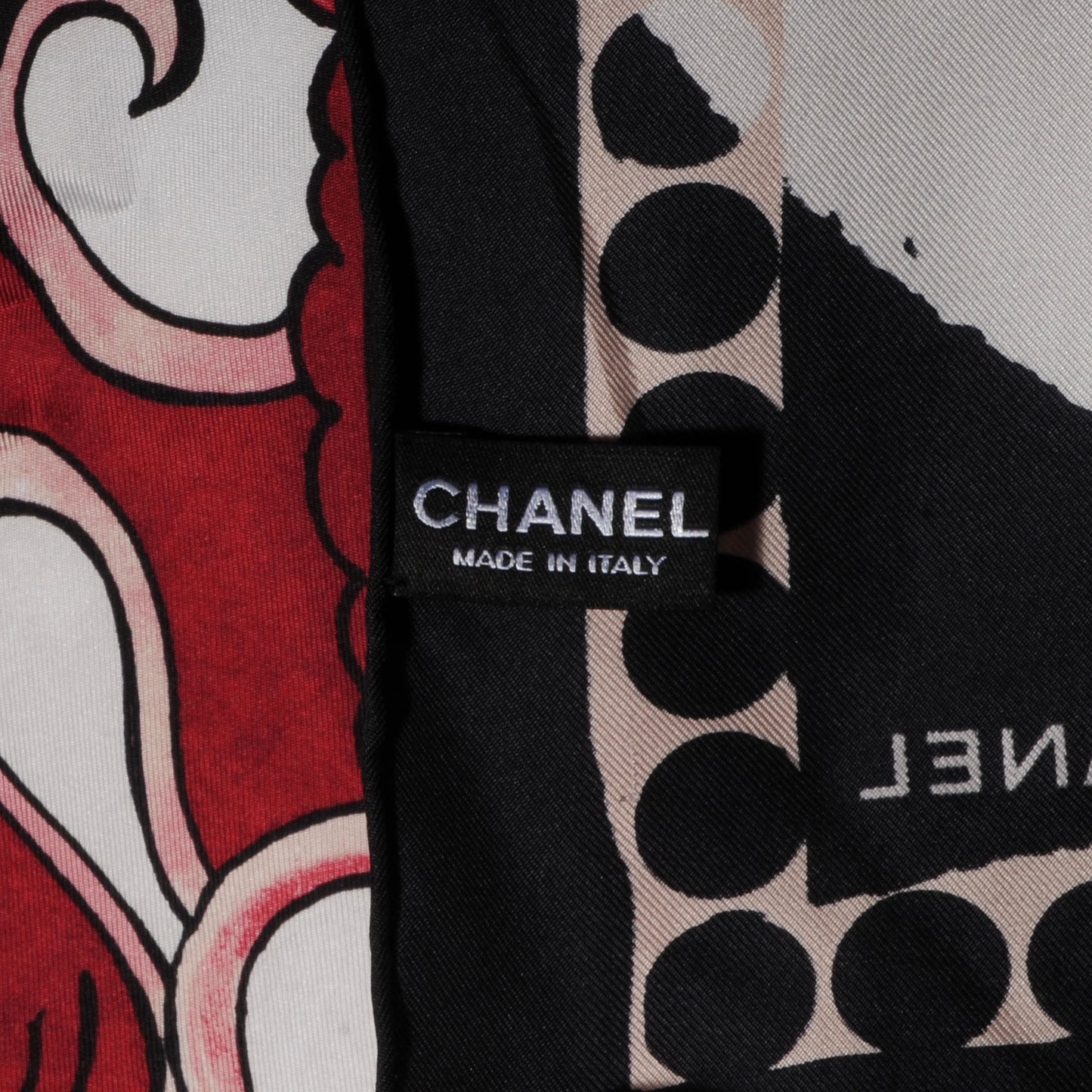 Silk Dragon CC Scarf Black