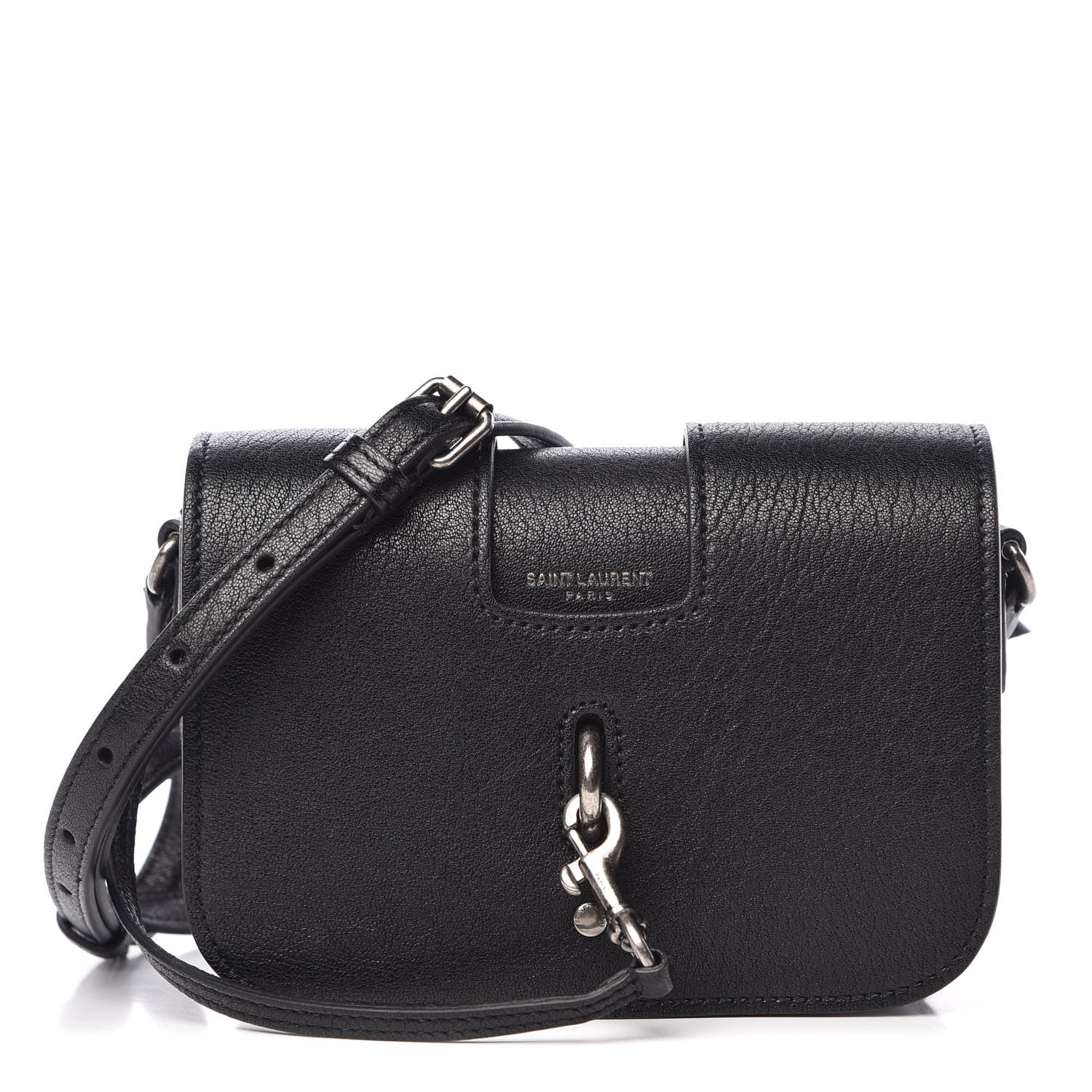 Saint Laurent Lambskin Toy Charlotte Messenger Bag Black 1 of 10