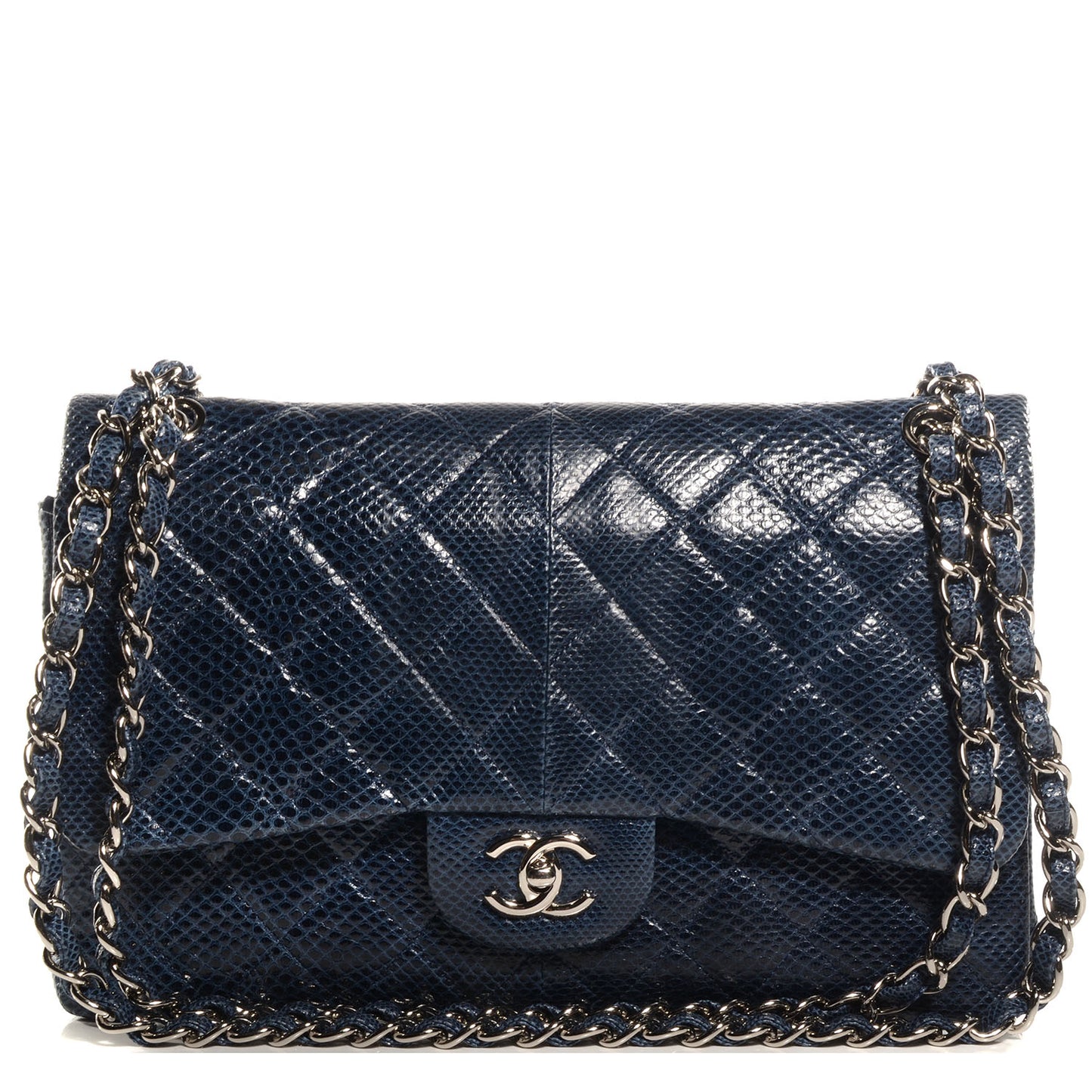Lizard Jumbo Double Flap Blue