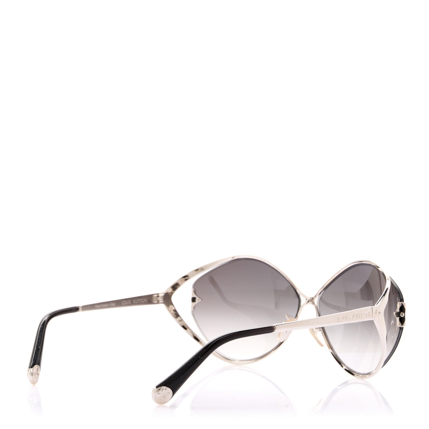 Louis Vuitton Laurel Round Sunglasses Z0411U Silver 4 of 7