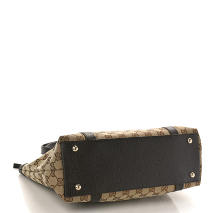Gucci Monogram Medium Abbey Tote Brown 4 of 10
