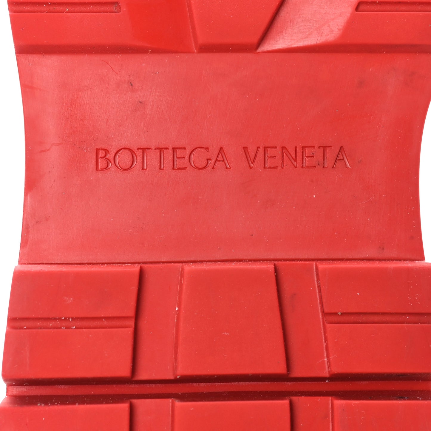 Calfskin The Tire Chelsea Boots 37 Black Bright Red