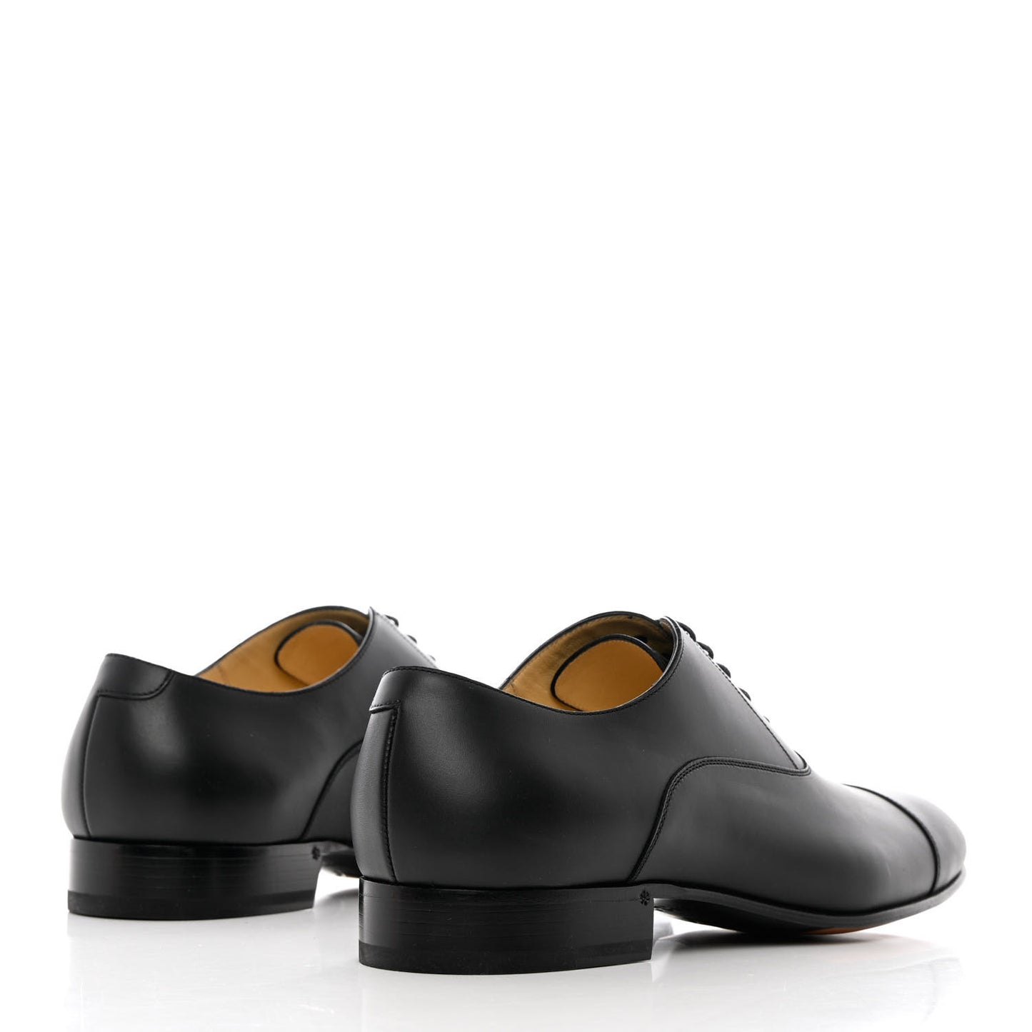 Smooth Calfskin Mens Loafers 44 Black