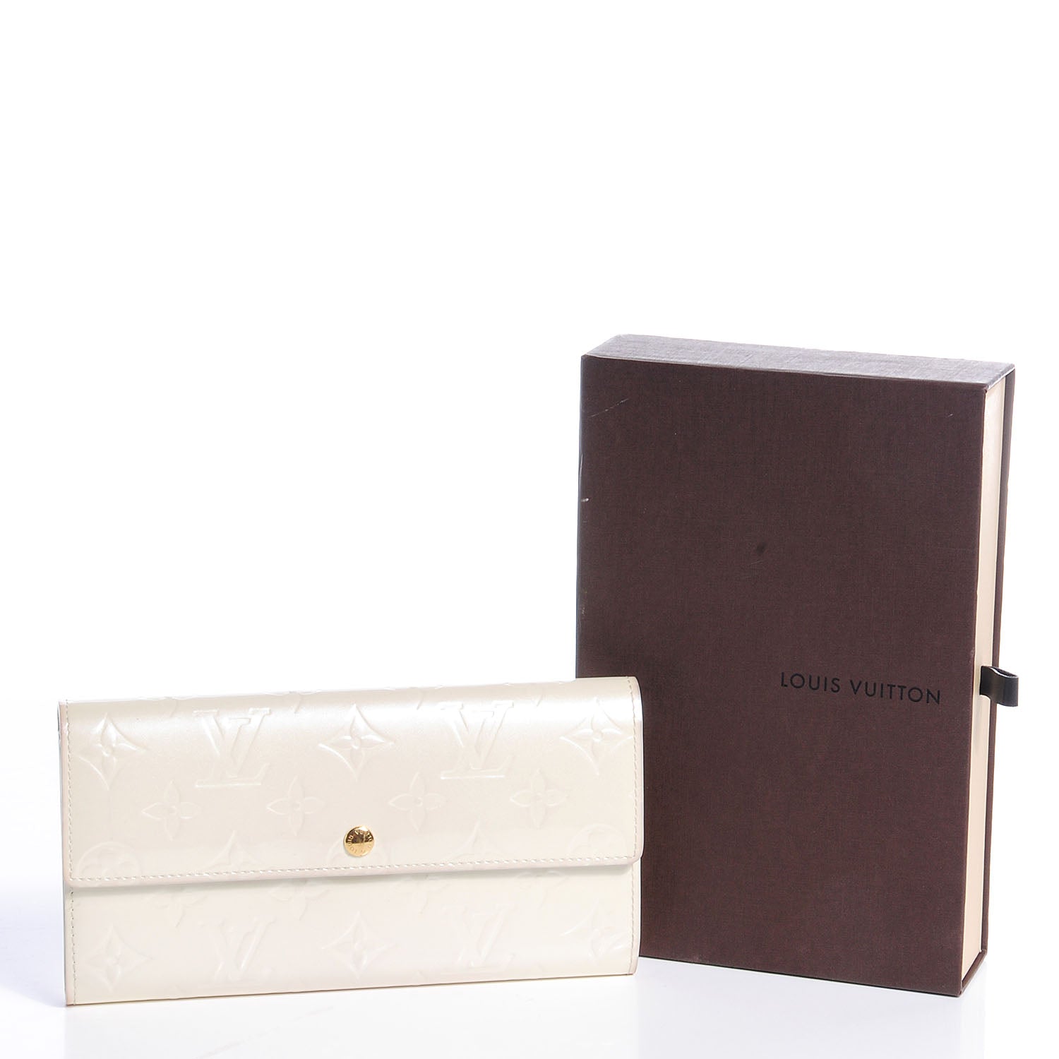 Louis Vuitton Vernis Sarah Wallet Perle 5 of 8