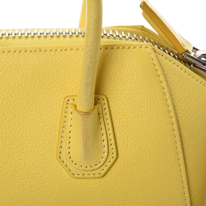 Givenchy Sugar Goatskin Mini Antigona Yellow 10 of 16
