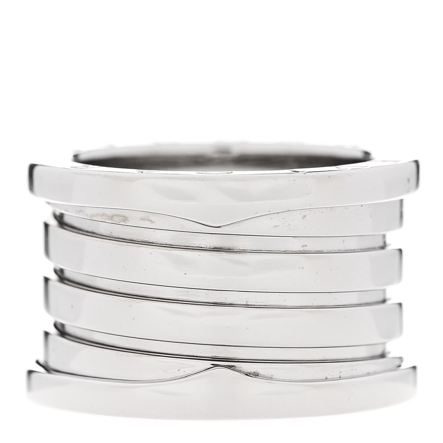 18K White Gold B.Zero1 Four-Band Ring 51 5.75