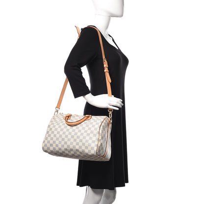 Louis Vuitton Damier Azur Speedy Bandouliere 30 2 of 19