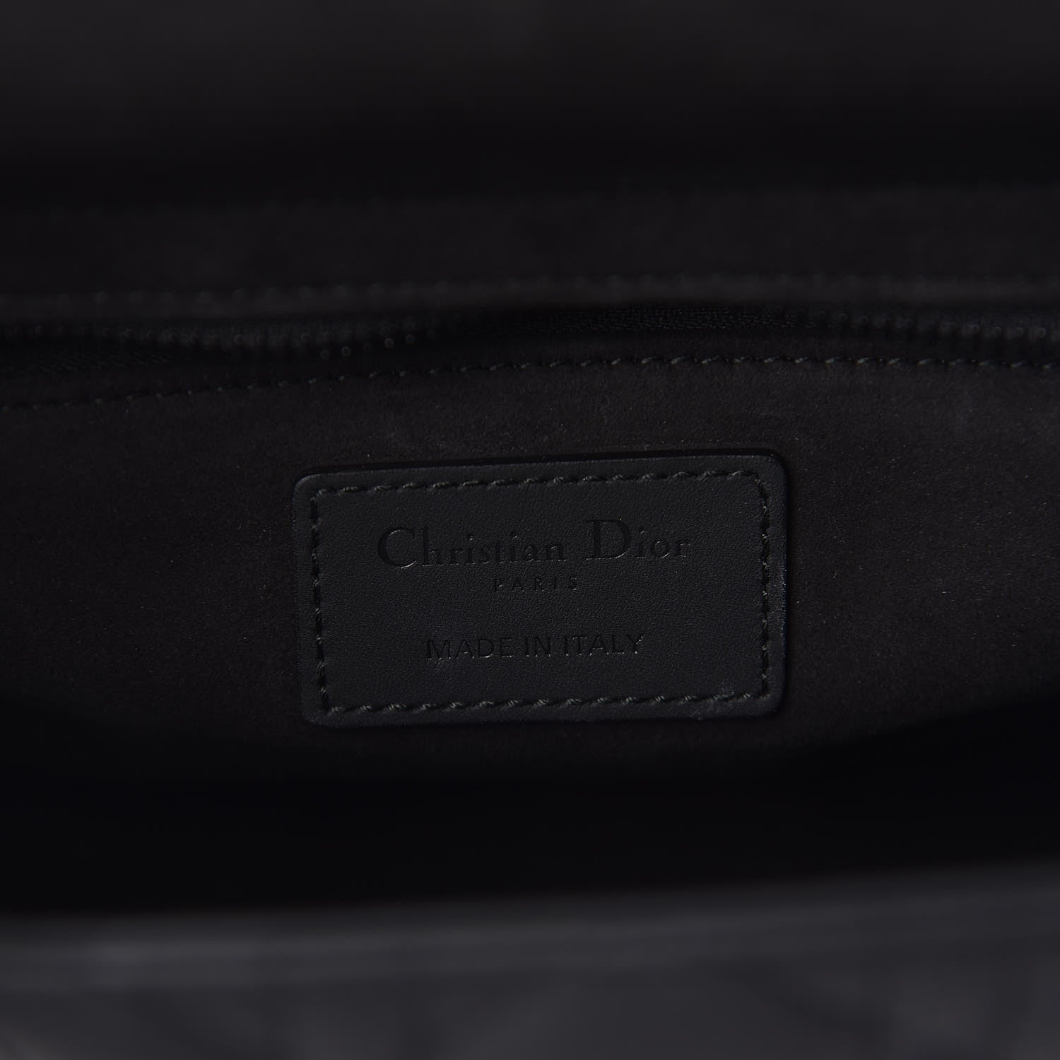 Christian Dior Ultra Matte Calfskin Cannage Medium Lady Dior Black 8 of 14