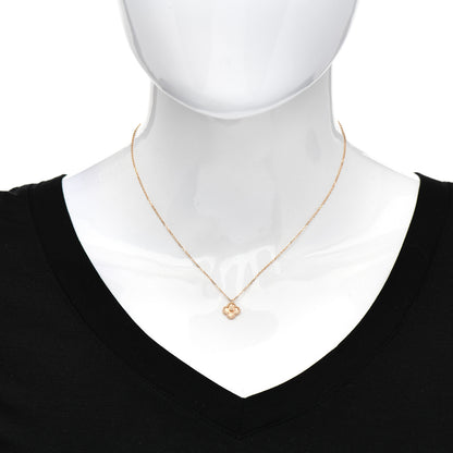 Van Cleef & Arpels 18K Rose Gold Sweet Alhambra Pendant Necklace 2 of 5