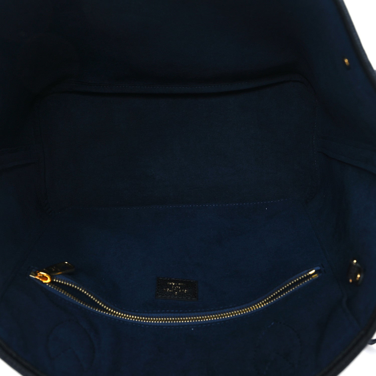 Louis Vuitton Empreinte Monogram Giant Neverfull MM Black 5 of 11