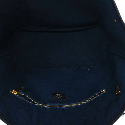 Louis Vuitton Empreinte Monogram Giant Neverfull MM Black 5 of 11