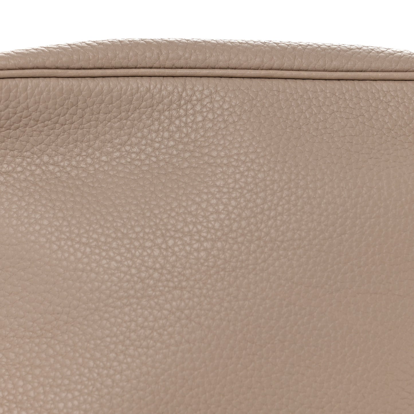 Taurillon Clemence Victoria II Toilet Case Gris Tourterelle