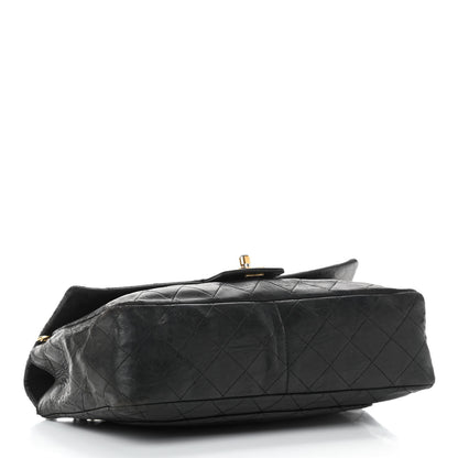 Chanel Lambskin Quilted Medium Single Flap Black 7 of 21