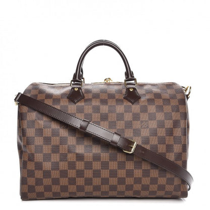 Louis Vuitton Damier Ebene Speedy Bandouliere 35 1 of 9