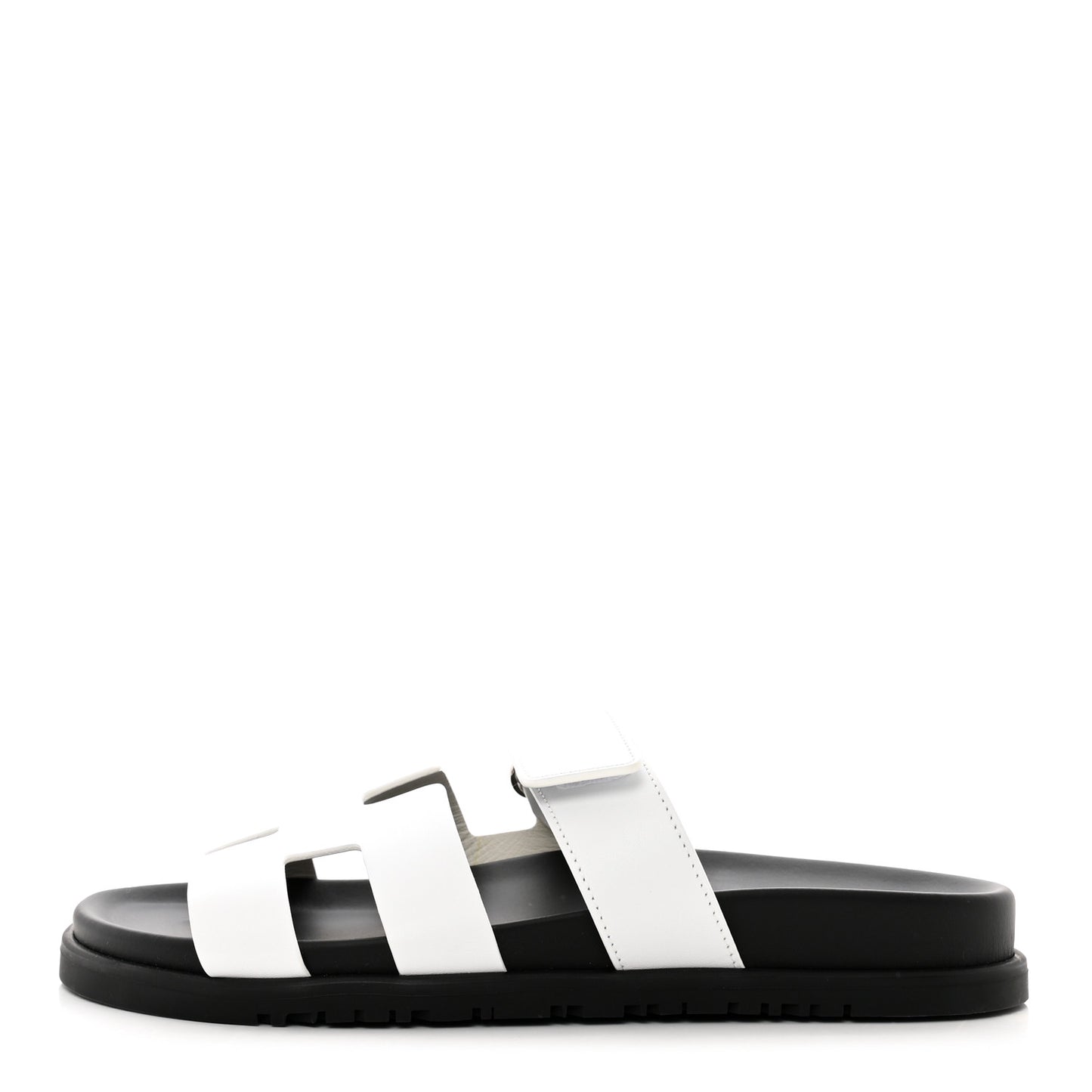 Calfskin Womens Chypre Sandals 38.5 White
