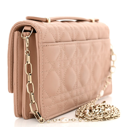 Christian Dior Lambskin Cannage Mini My Dior Bag Rose Des Vents 3 of 11