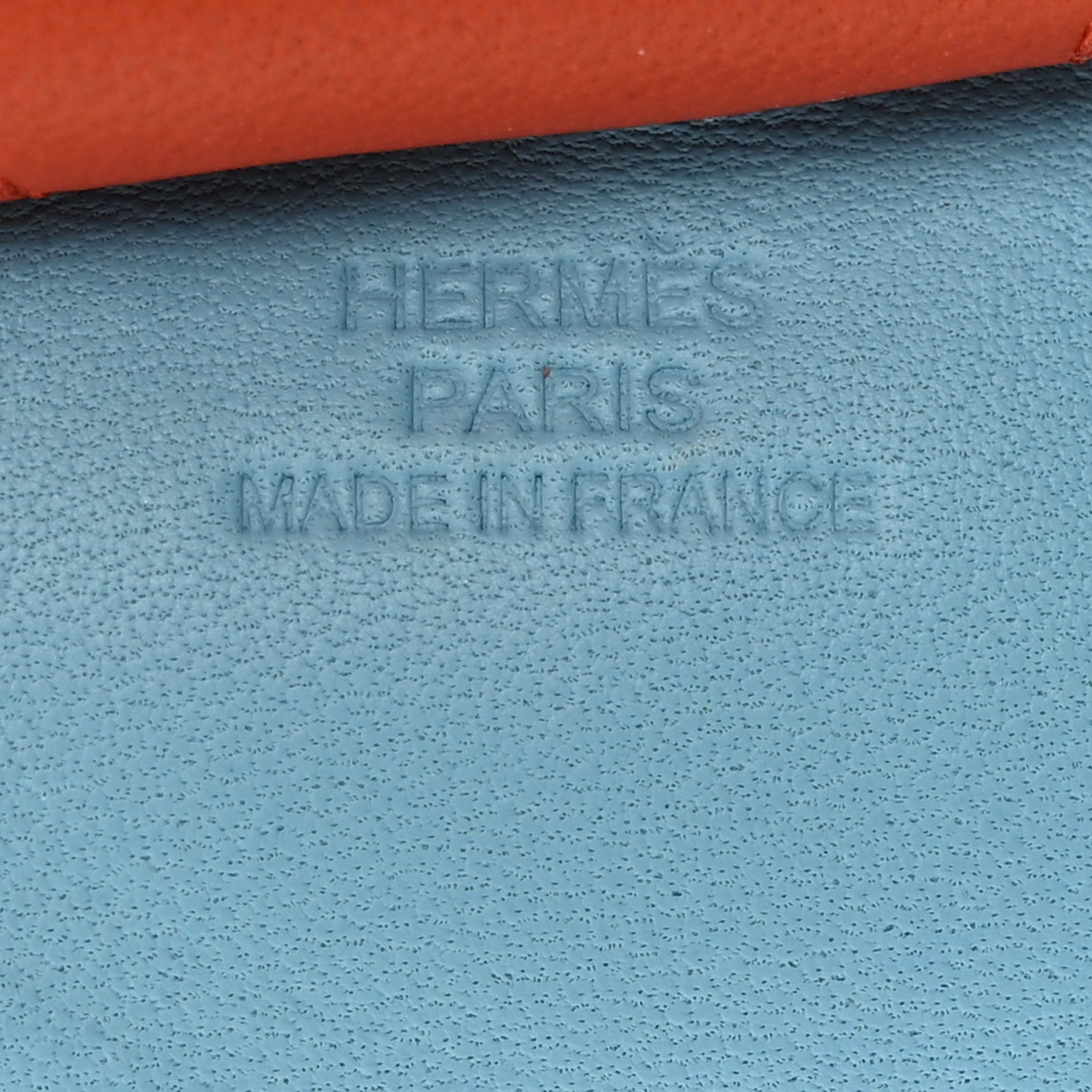 Hermes Milo Lambskin Grigri Rodeo Horse Bag Charm MM Celeste Naturel Bouton D'Or Cornaline 3 of 6