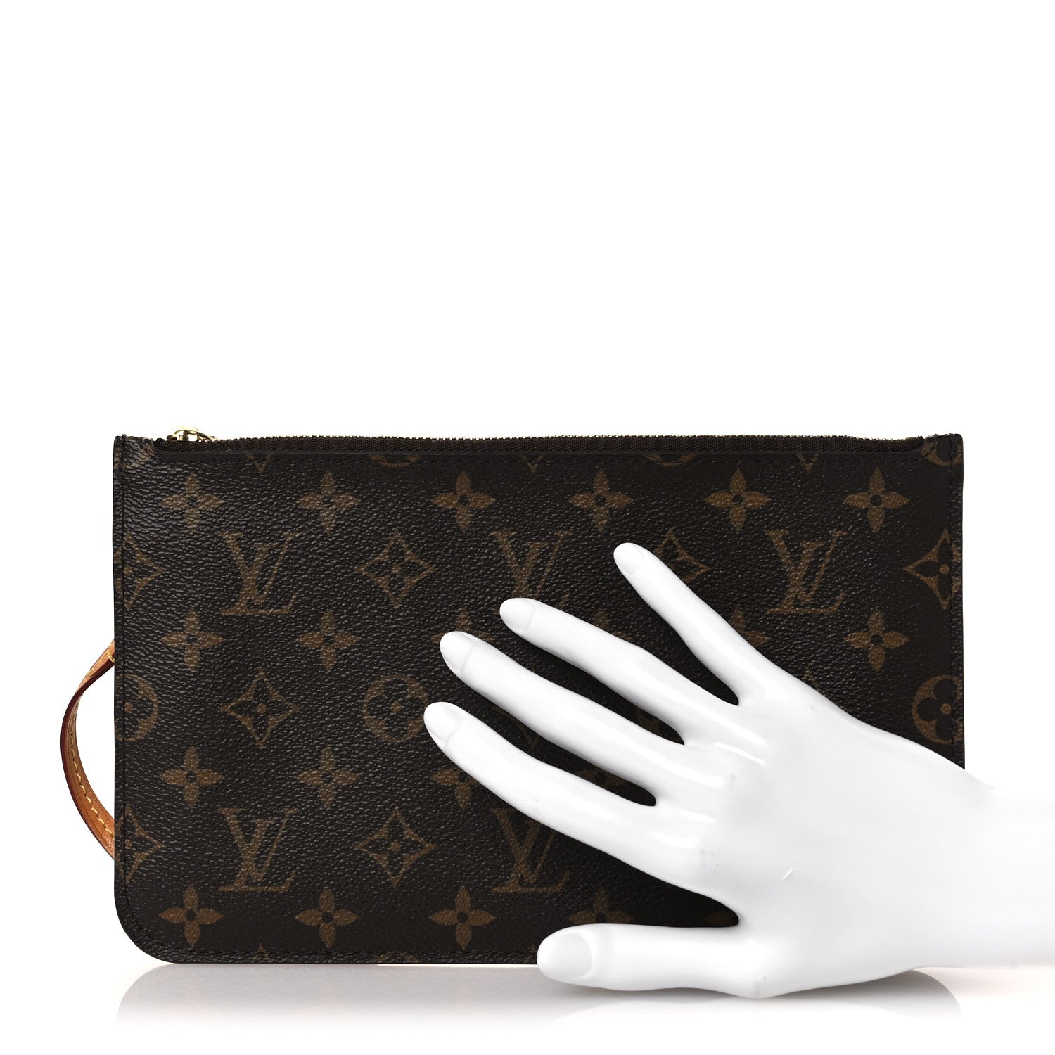 Louis Vuitton Monogram Neverfull MM GM Pochette 2 of 9