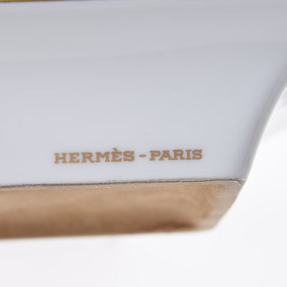 Hermes Printed Porcelain Ashtray 5 of 9