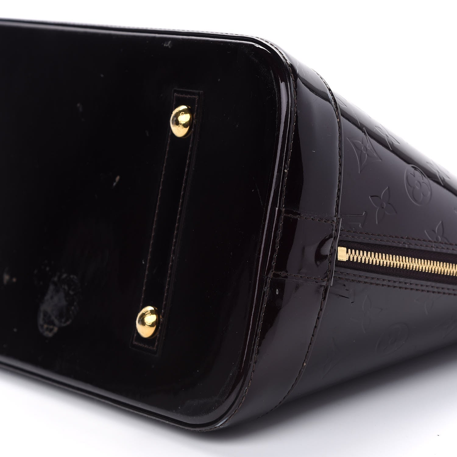 Louis Vuitton Vernis Alma GM Amarante 7 of 8