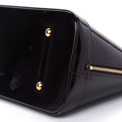 Louis Vuitton Vernis Alma GM Amarante 7 of 8