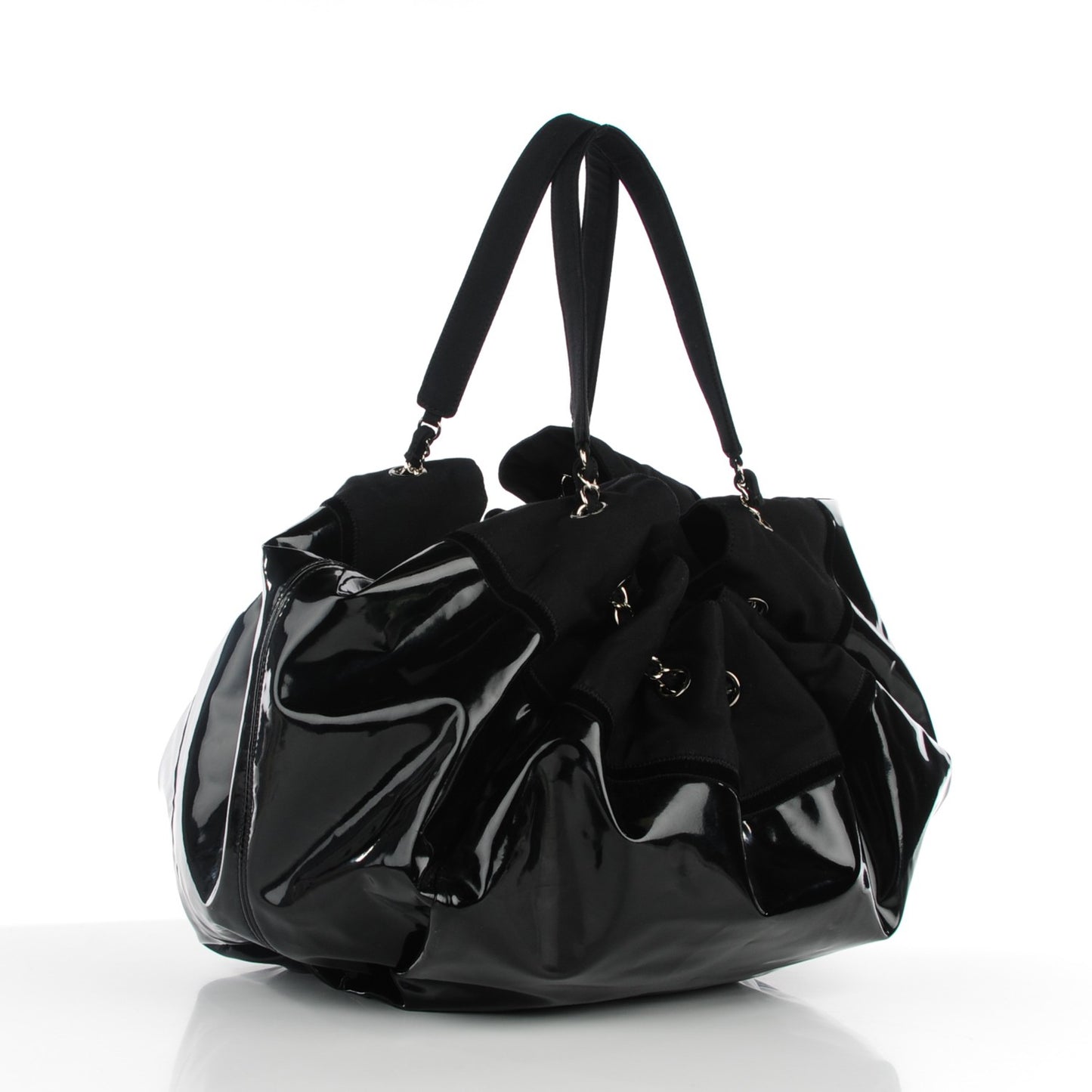 Vinyl Large Stretch Spirit Cabas Black