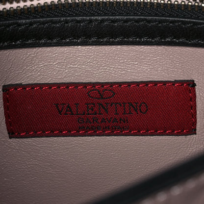 Valentino Garavani Nappa Rockstud Wristlet Clutch Black 5 of 7