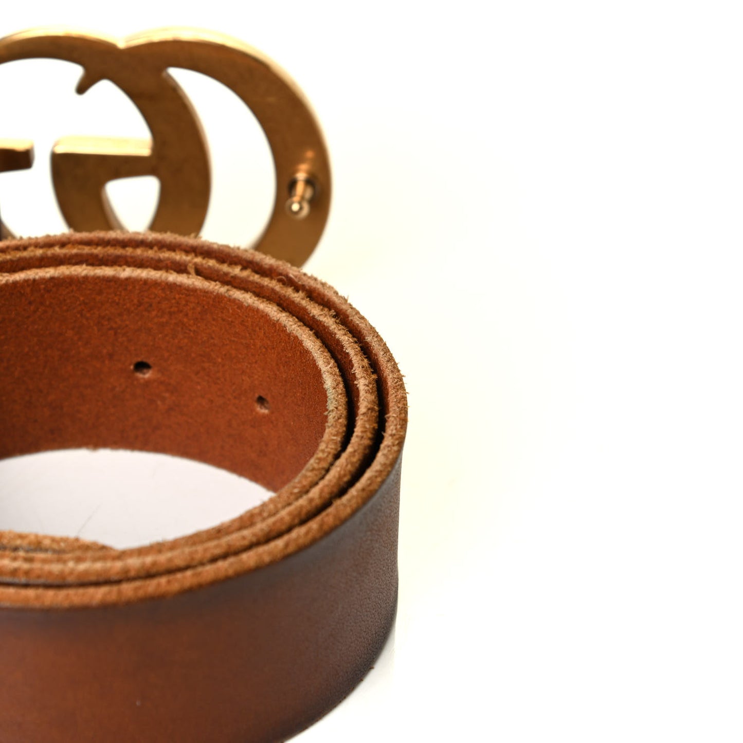Faded Calfskin Double G 40mm Belt 90 36 Cuir