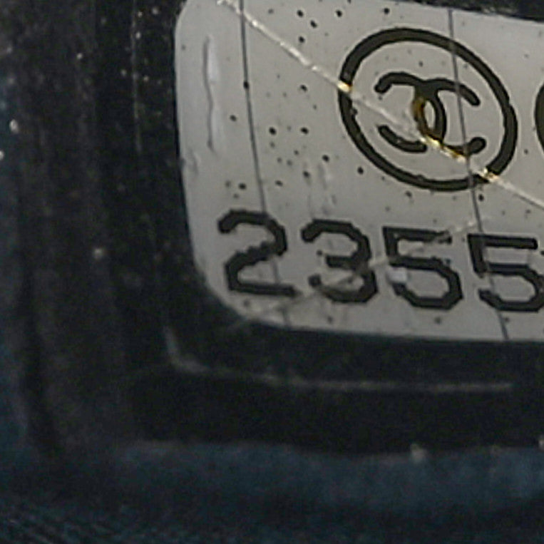 Chanel Lambskin Quilted Small Natural CC Flap Navy 6 of 11