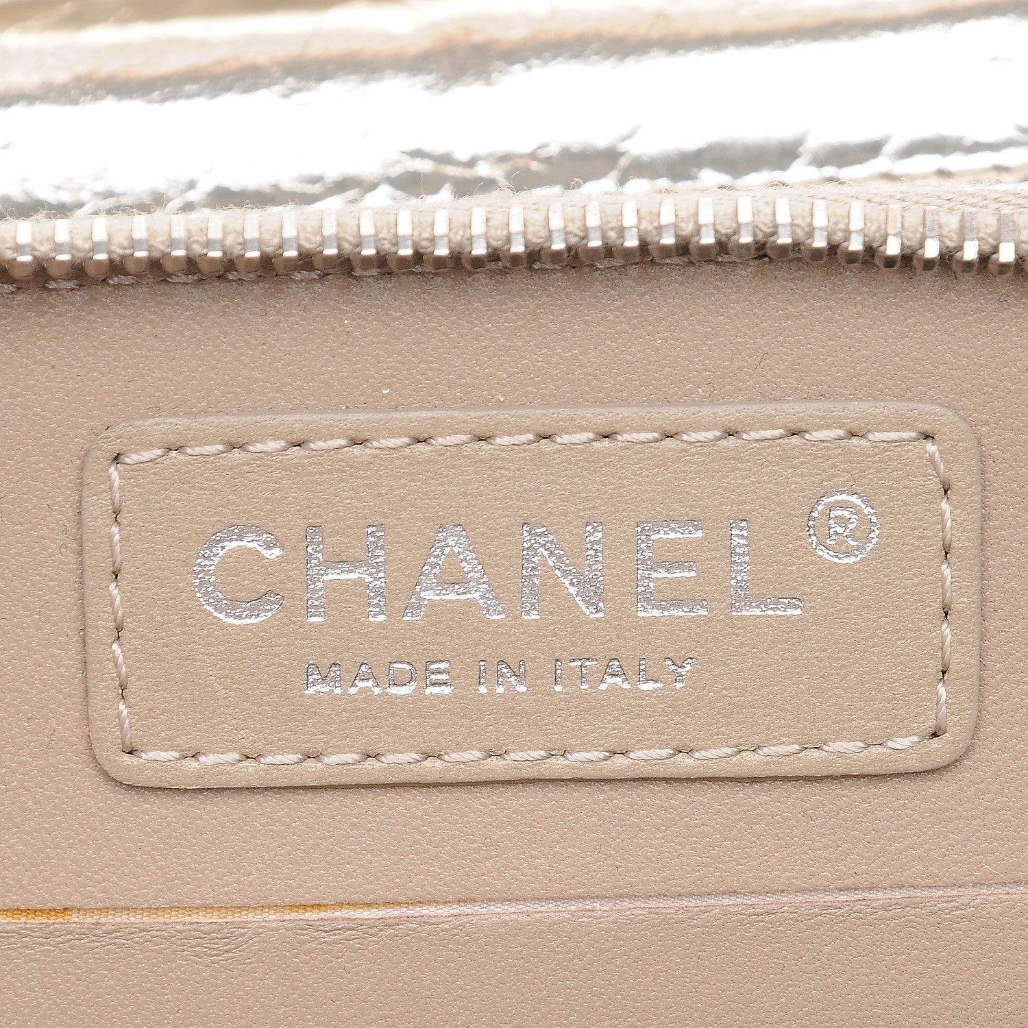 Chanel Crackled Aged Calfskin Mini Crossbody Flap Gold 6 of 9